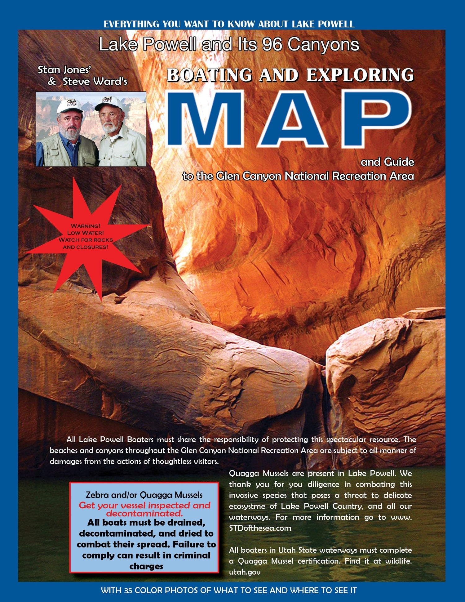 Stan Jones’ and Steve Ward’s Maps of Lake Powell